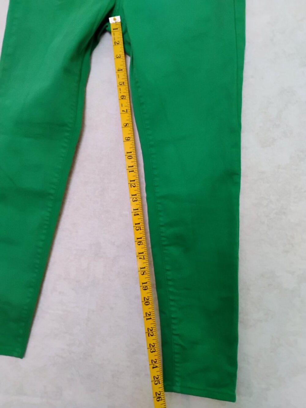 Polo Ralph Lauren Green Skinny Ankle Jeans size 29 - Picture 8 of 10